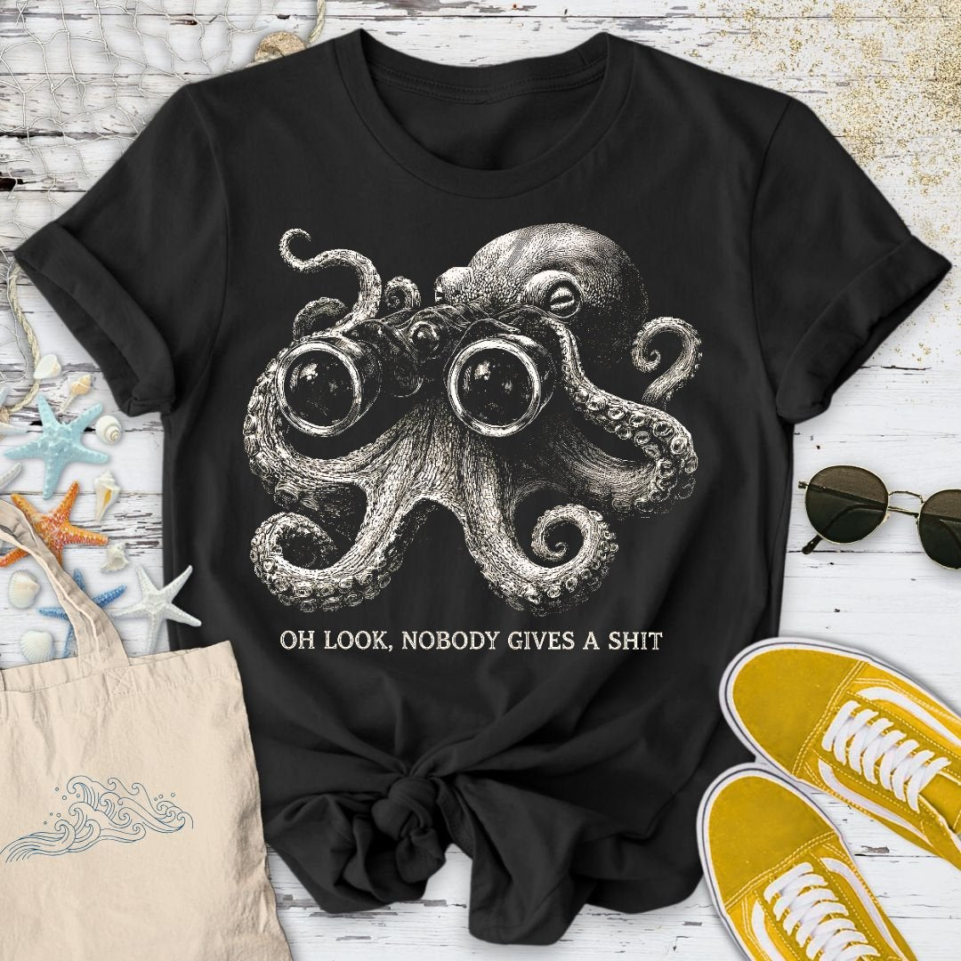 Nobody Gives a S, Octopus T-Shirt