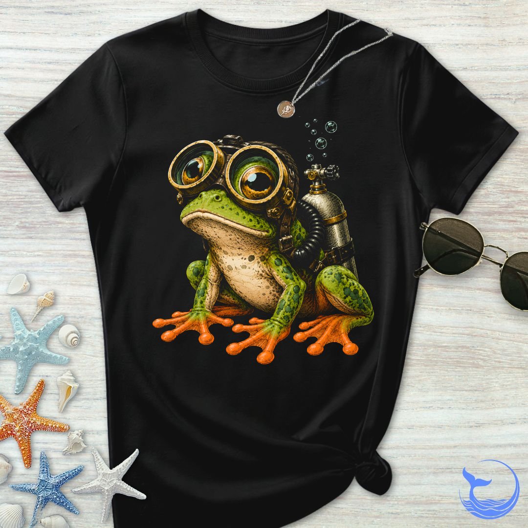 Scuba Diver Frog Women's T-Shirt