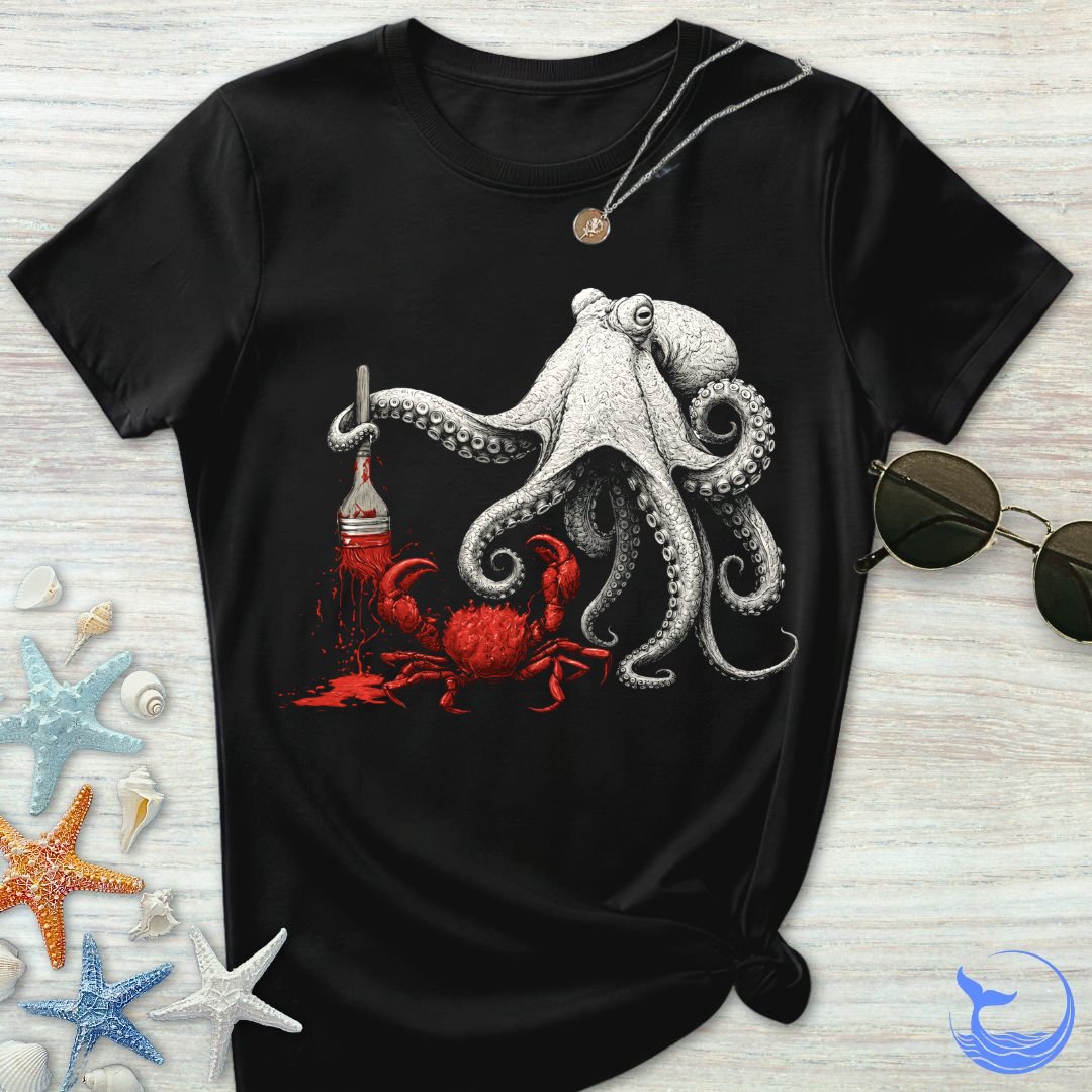 Off To Paint Stuff, Octopus Women's T-Shirt