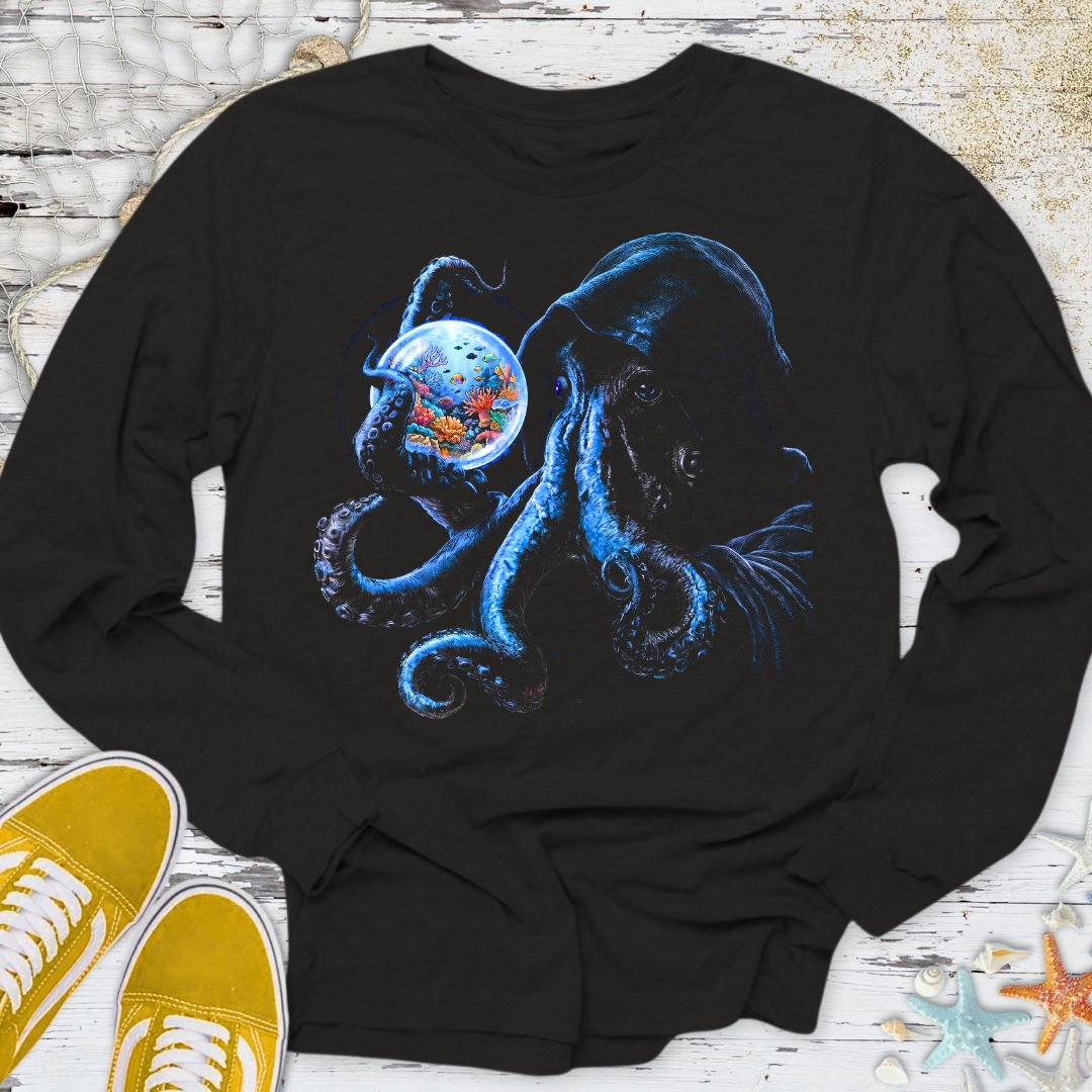 Vision Of Hope, Octopus Long Sleeve Tee