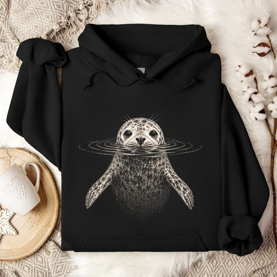 Swimming Seal Hoodie