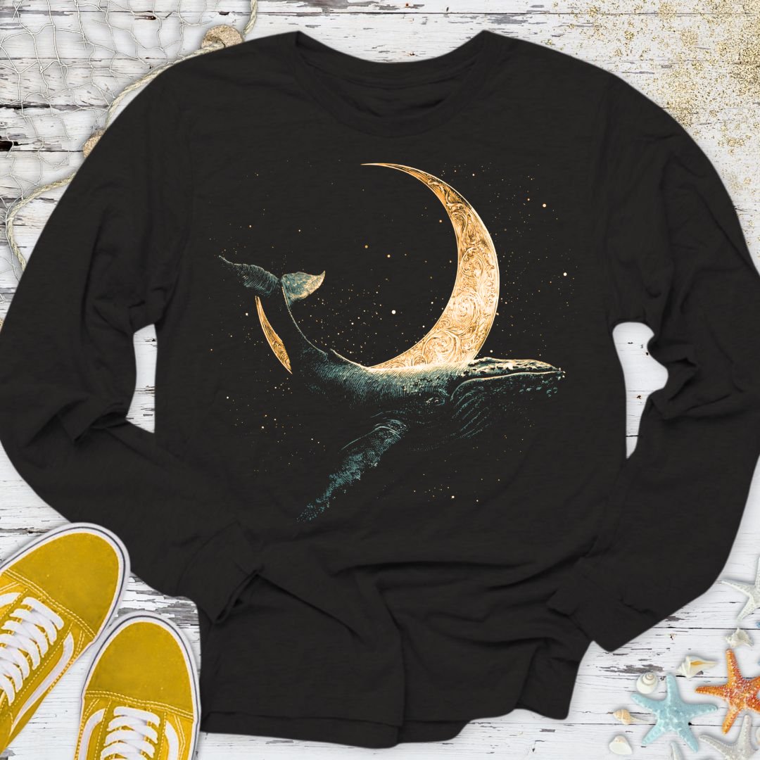 Mystic Whale Long Sleeve Tee