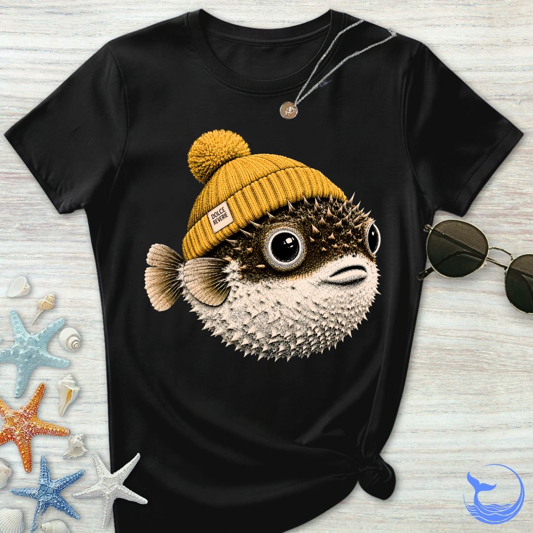 Winter Pufferfish Women's T-Shirt