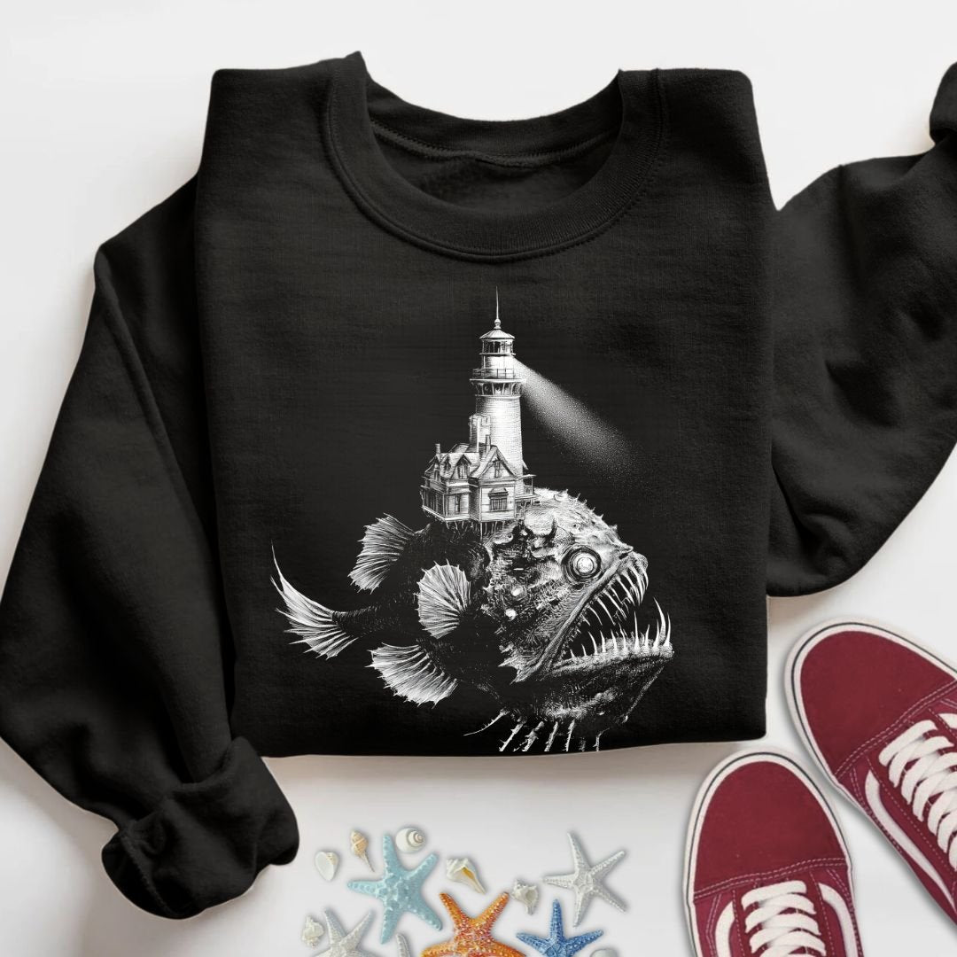 Lighthouse Anglerfish Sweatshirt