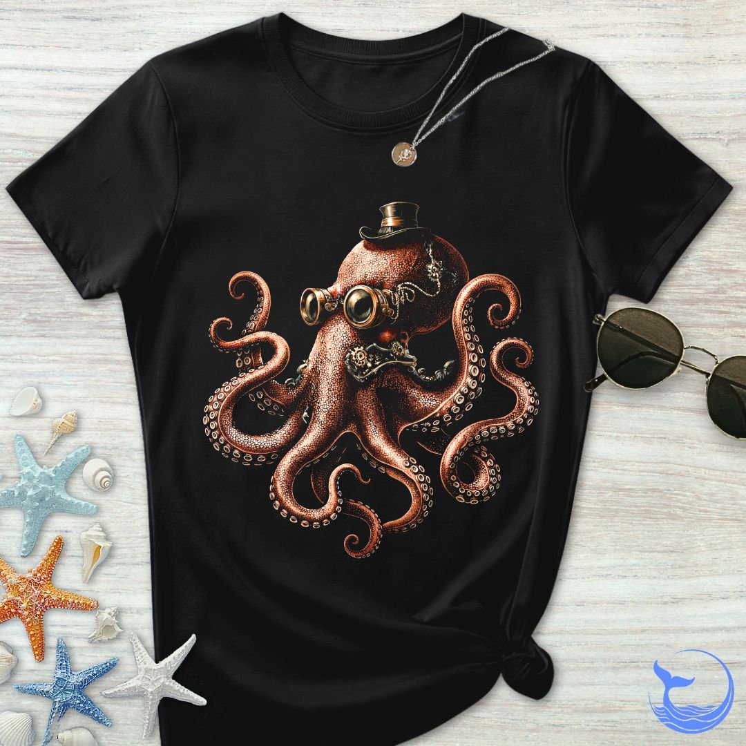 Steampunk Octopus Women's T-Shirt