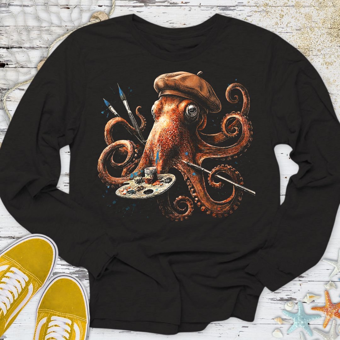 Artist Octopus Long Sleeve Tee
