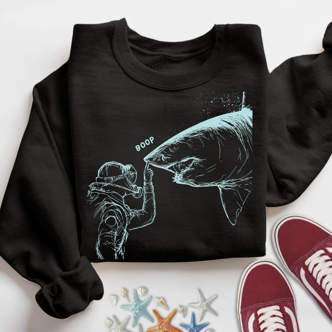 Boop, Shark Sweatshirt