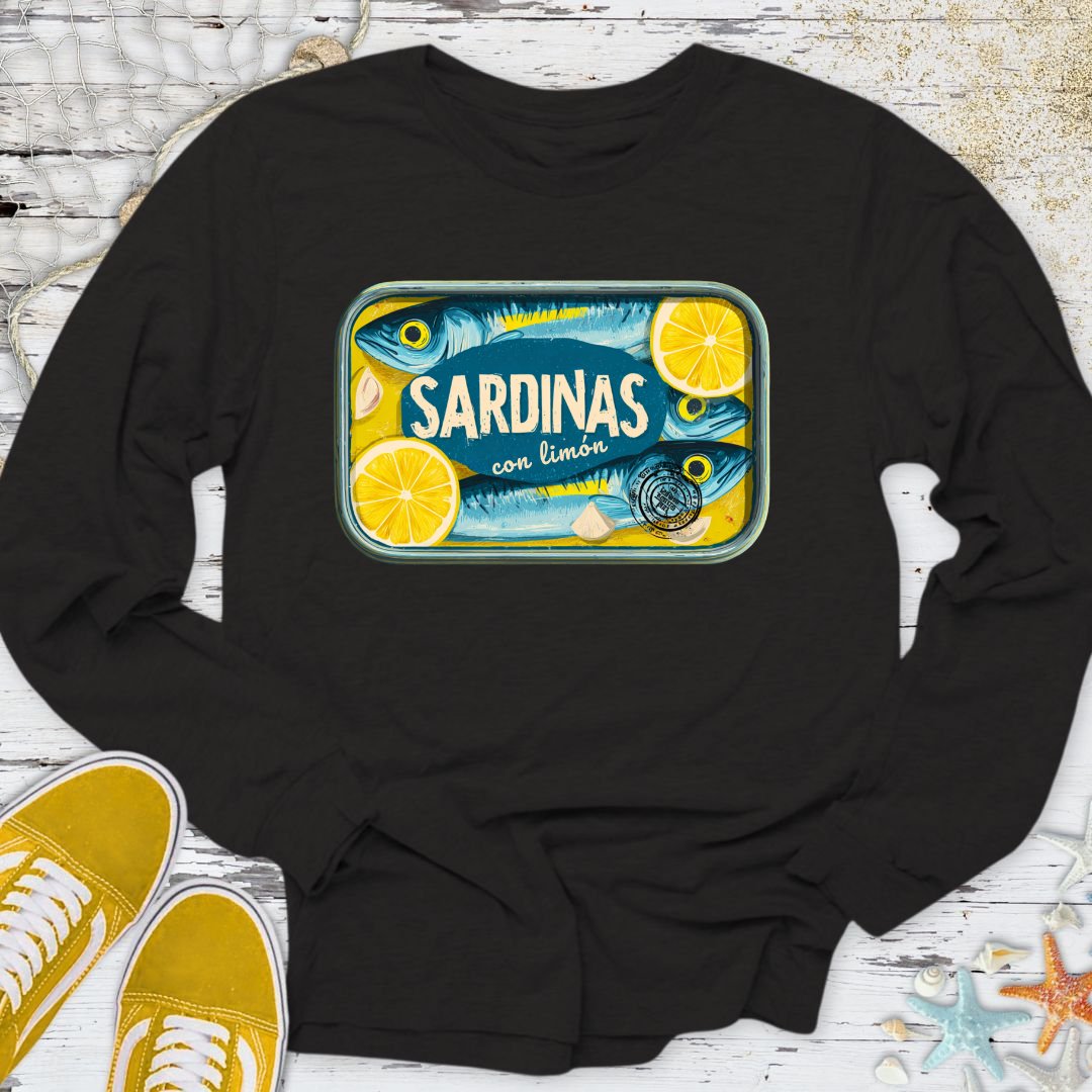 Sardinas Con Limon Long Sleeve Tee