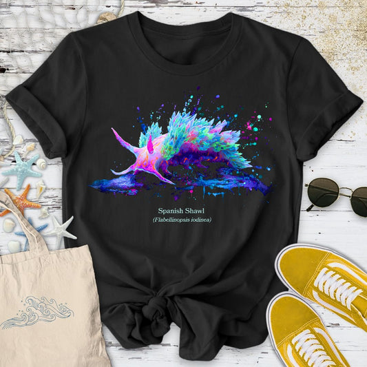 Spanish Shawl, Nudibranch T-Shirt