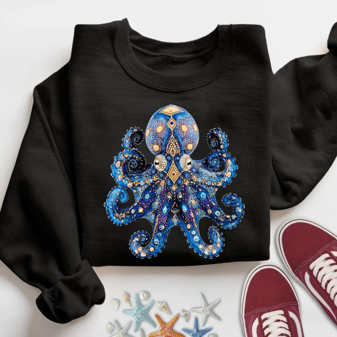 Blue-Ringed Octopus Sweatshirt