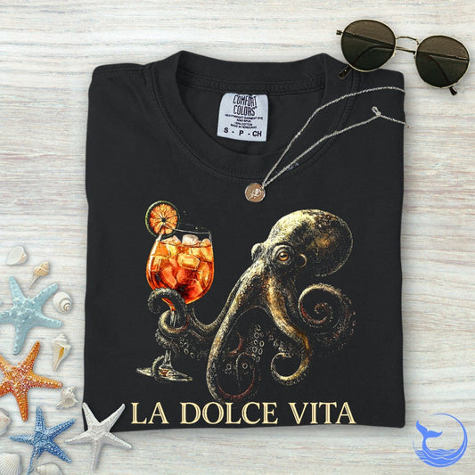 La Dolce Vita Octopus Comfort Colors T-Shirt