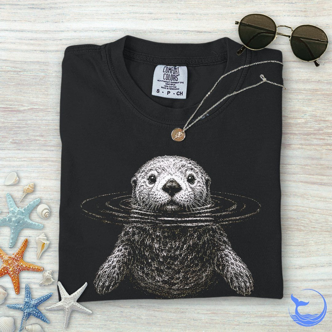 Curious Otter Comfort Colors T-Shirt