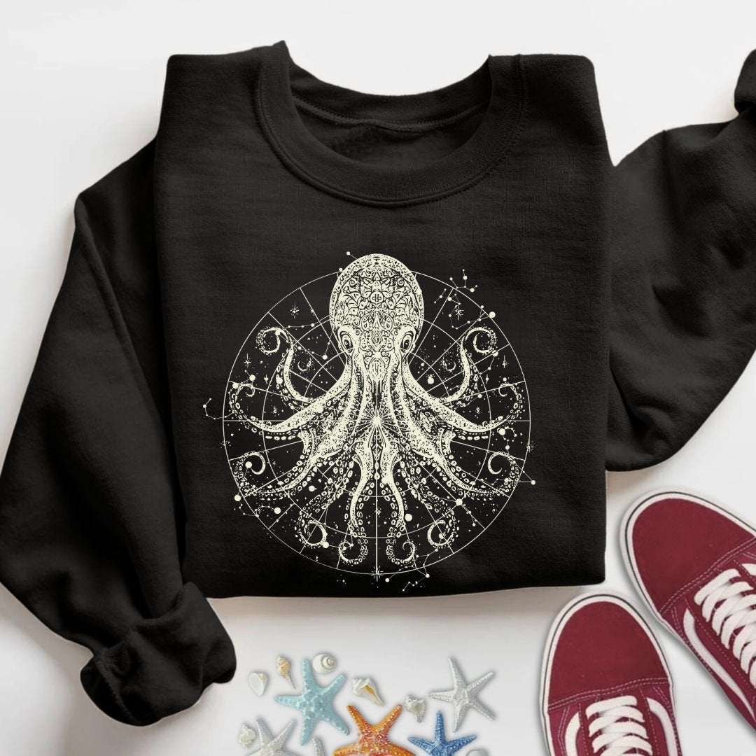 Celestial Octopus Sweatshirt