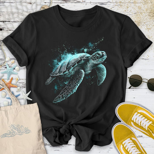 Bioluminescent Turtle T-Shirt