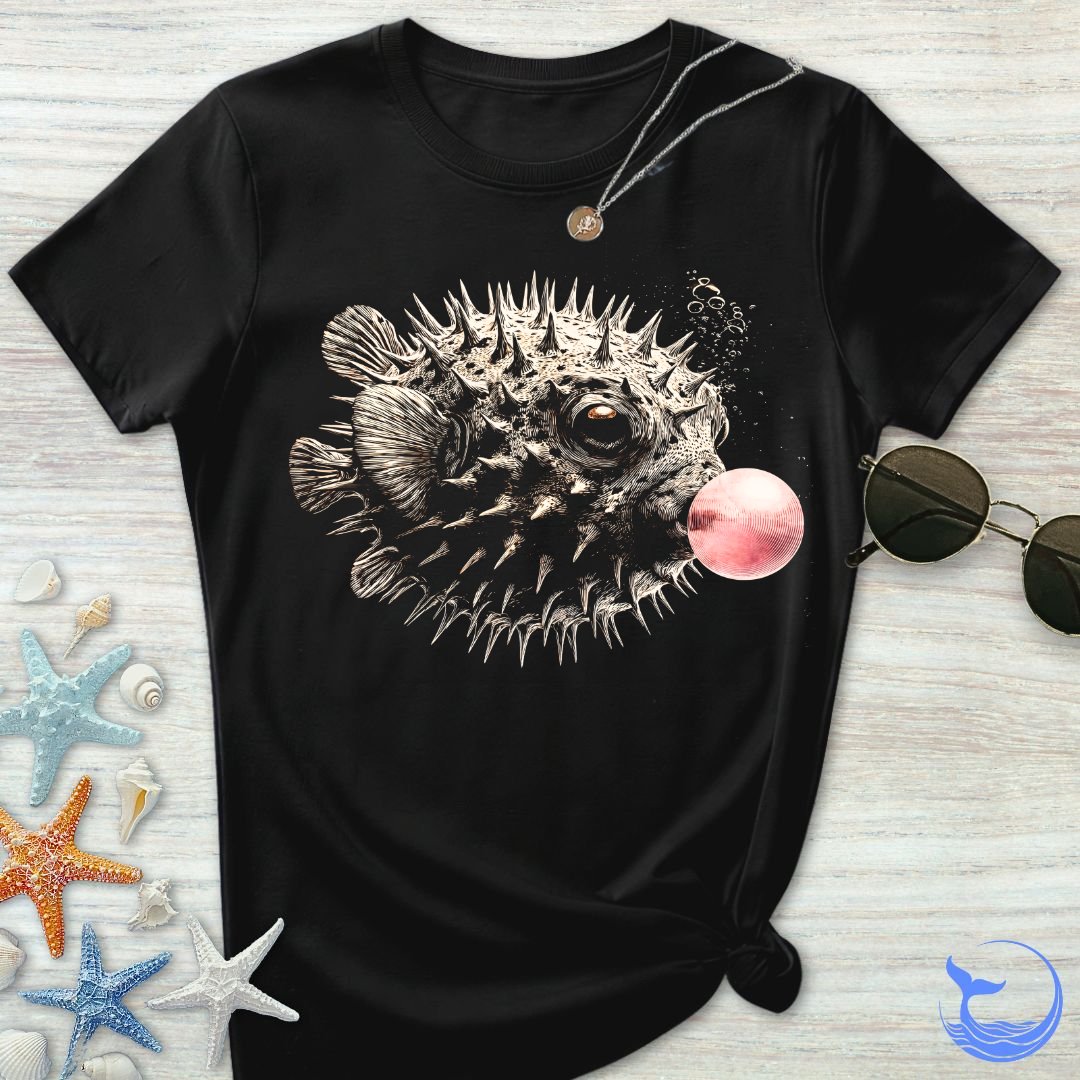 Bubblegum Pufferfish Women's T-Shirt
