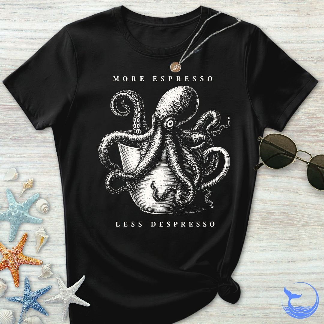 Espresso Octopus Women's T-Shirt
