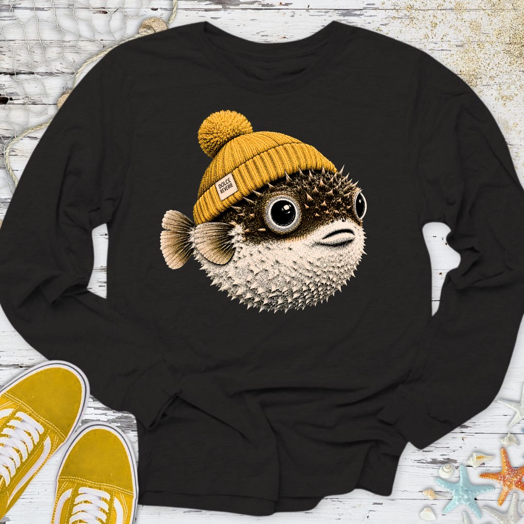 Winter Pufferfish Long Sleeve Tee