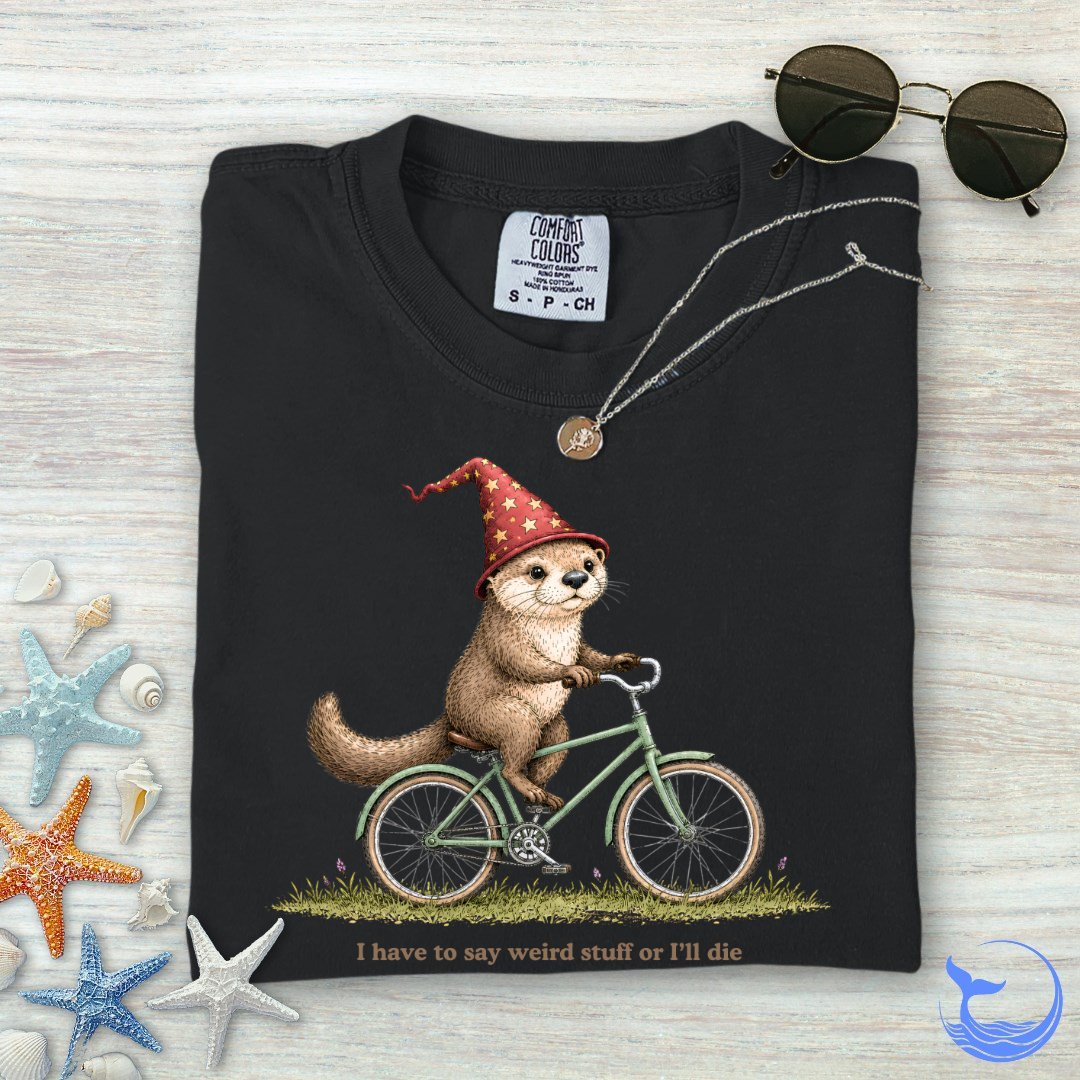 Weird Stuff Or I'll Die Otter Comfort Colors T-Shirt