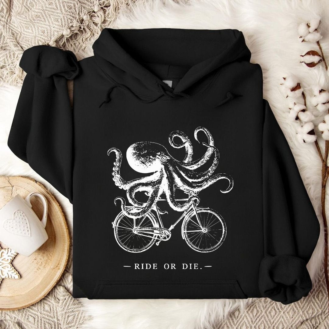 Ride Or Die, Octopus Hoodie