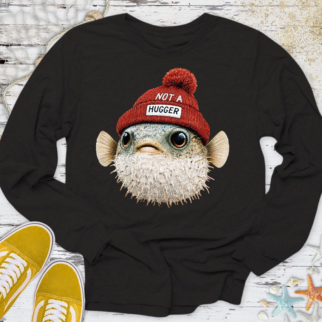 Hugger Pufferfish Long Sleeve Tee