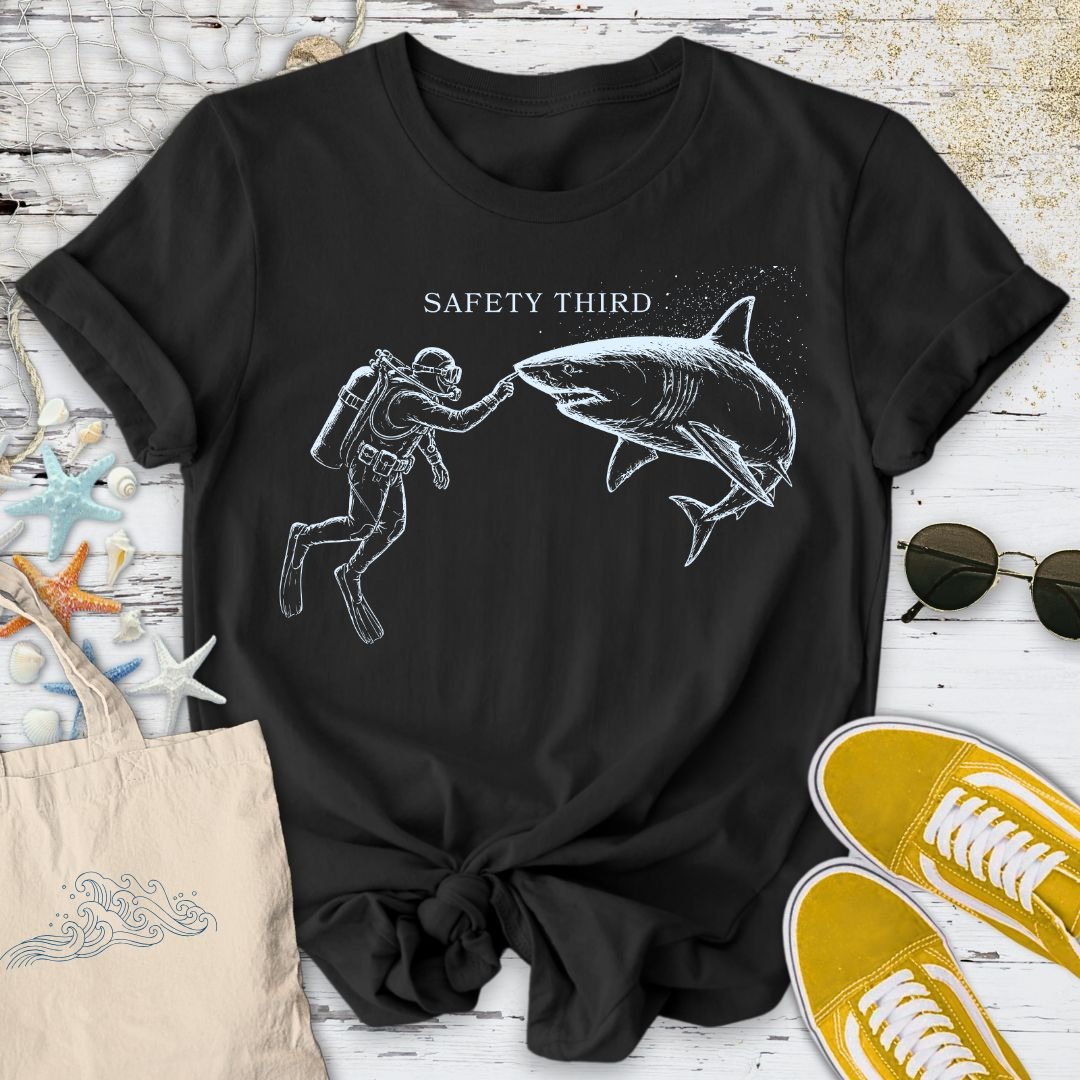 Safety Third, Shark T-Shirt