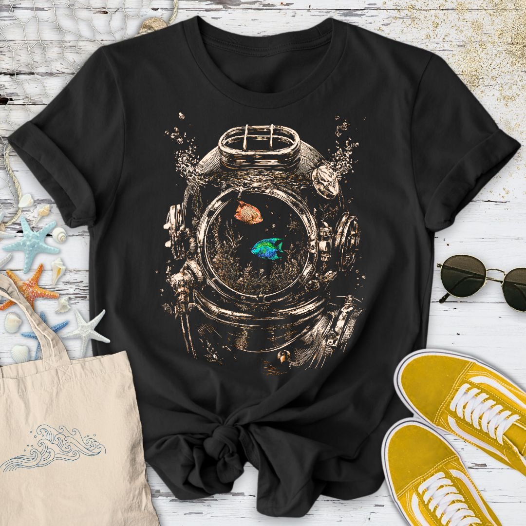 Vintage Diving Helmet T-Shirt