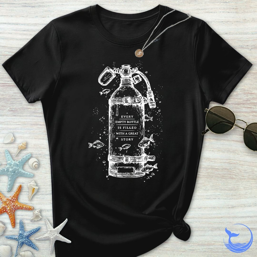 Scuba Tank, Great Story Women's T-Shirt