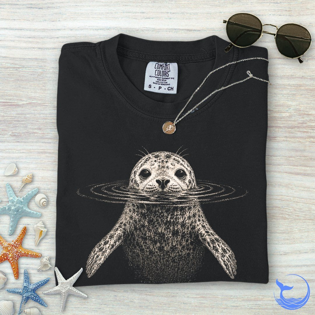 Swimming Seal Comfort Colors T-Shirt