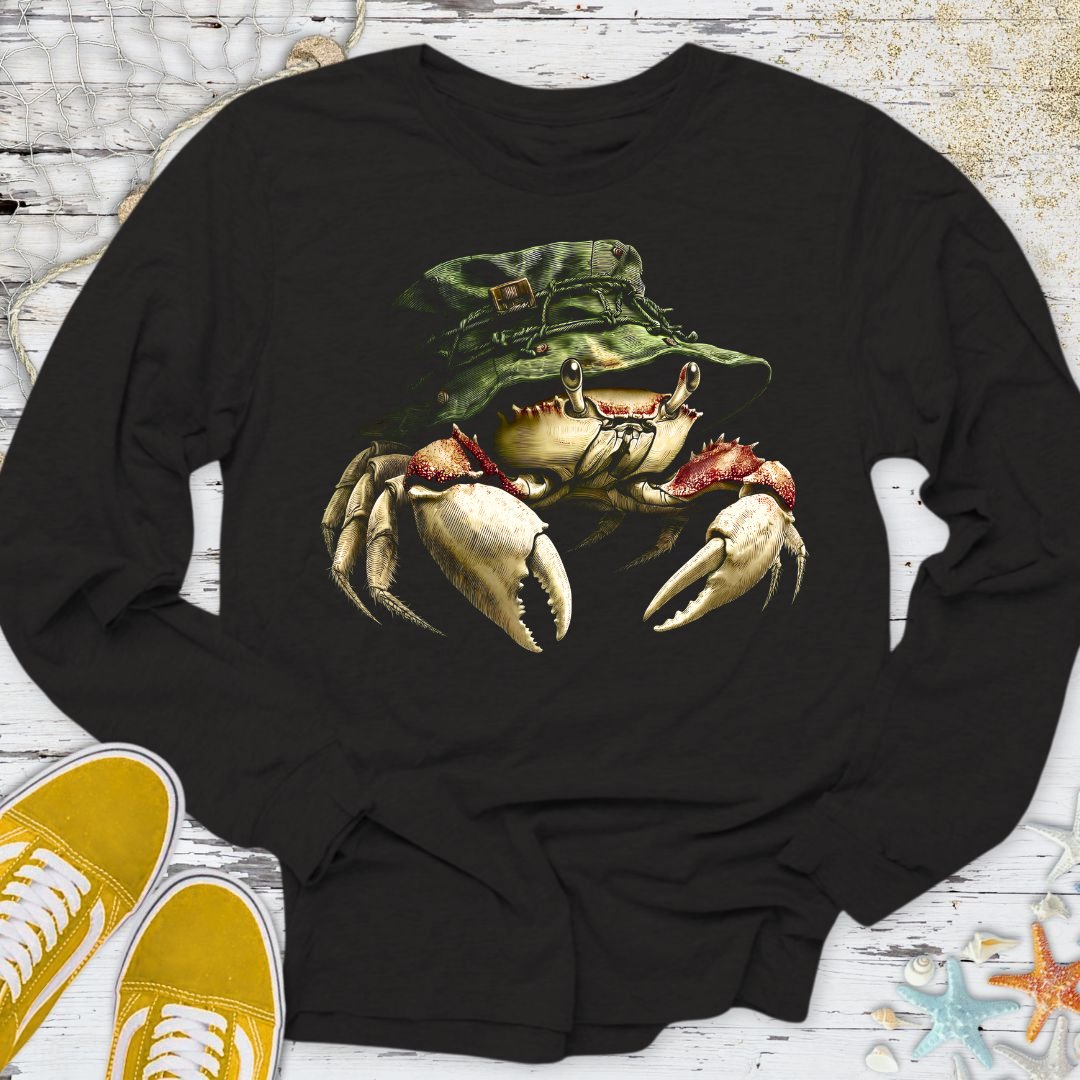 Summer Crab Long Sleeve Tee