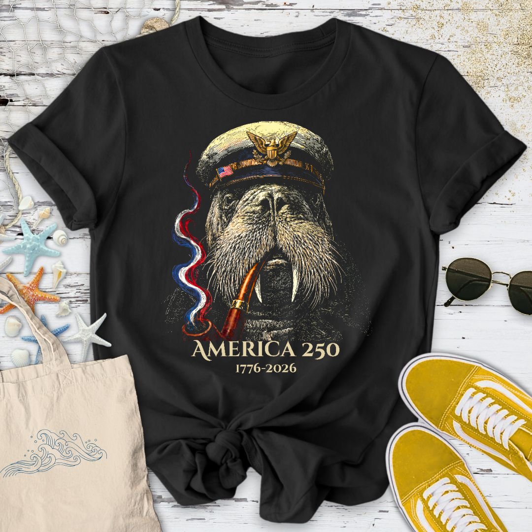 Captain Walrus USA T-Shirt