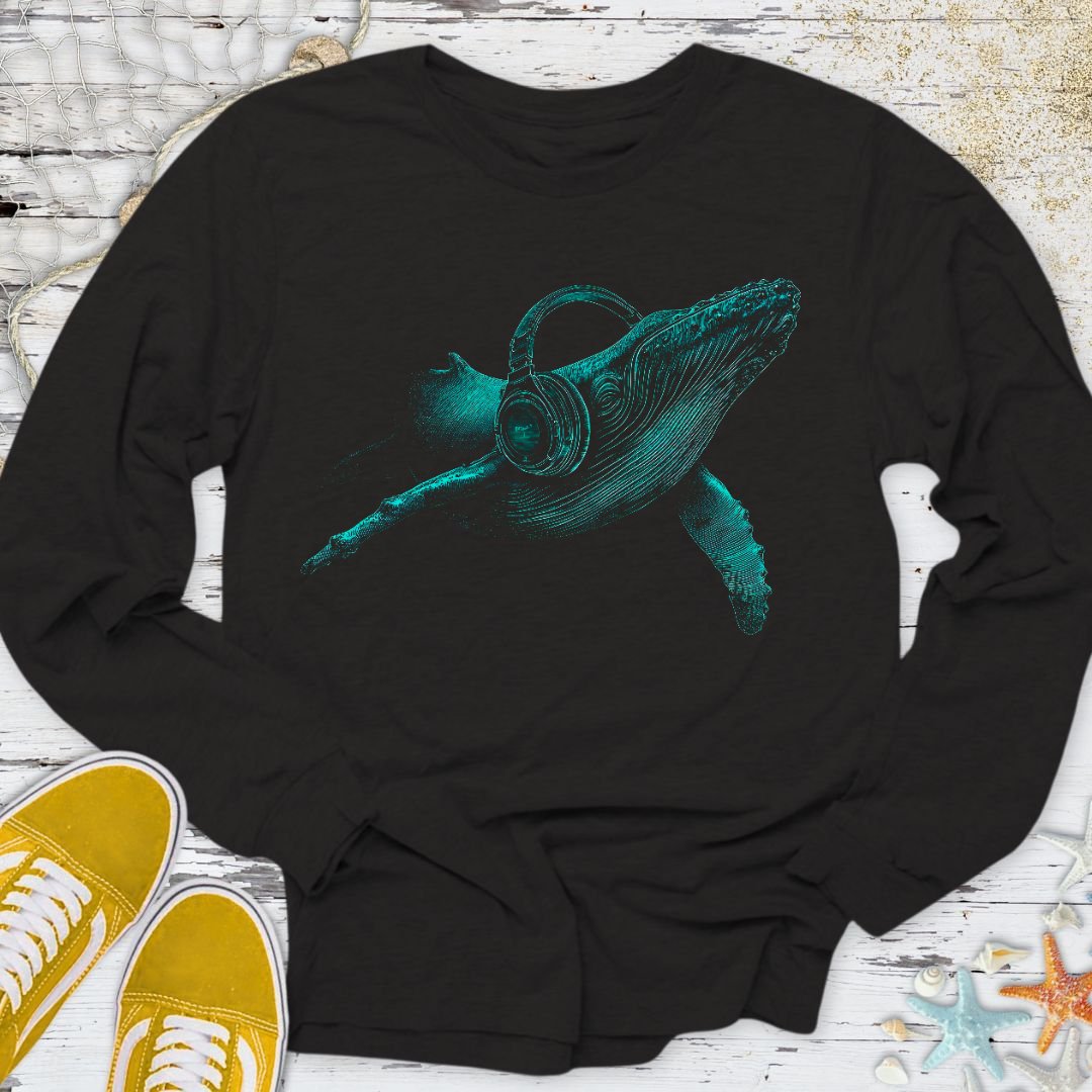 Melody Whale Long Sleeve Tee
