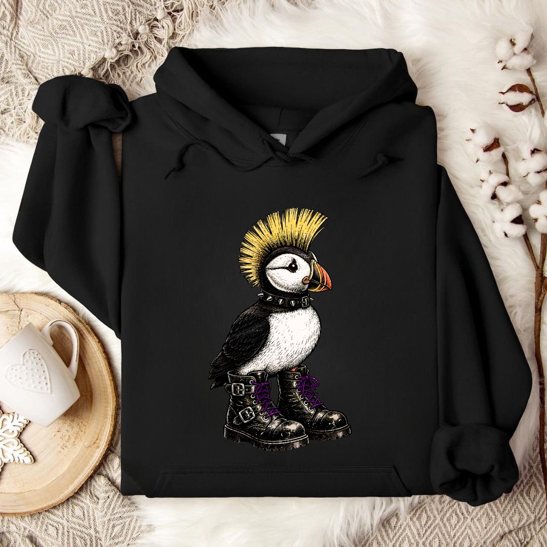 Puffin Punk Hoodie