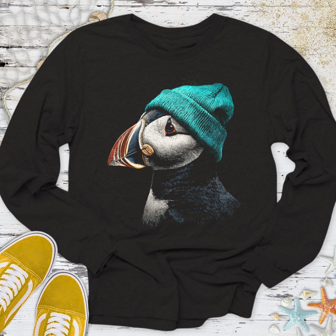 Winter Puffin Long Sleeve Tee