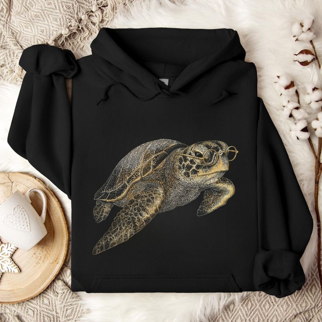 The Scholar Turtle Hoodie
