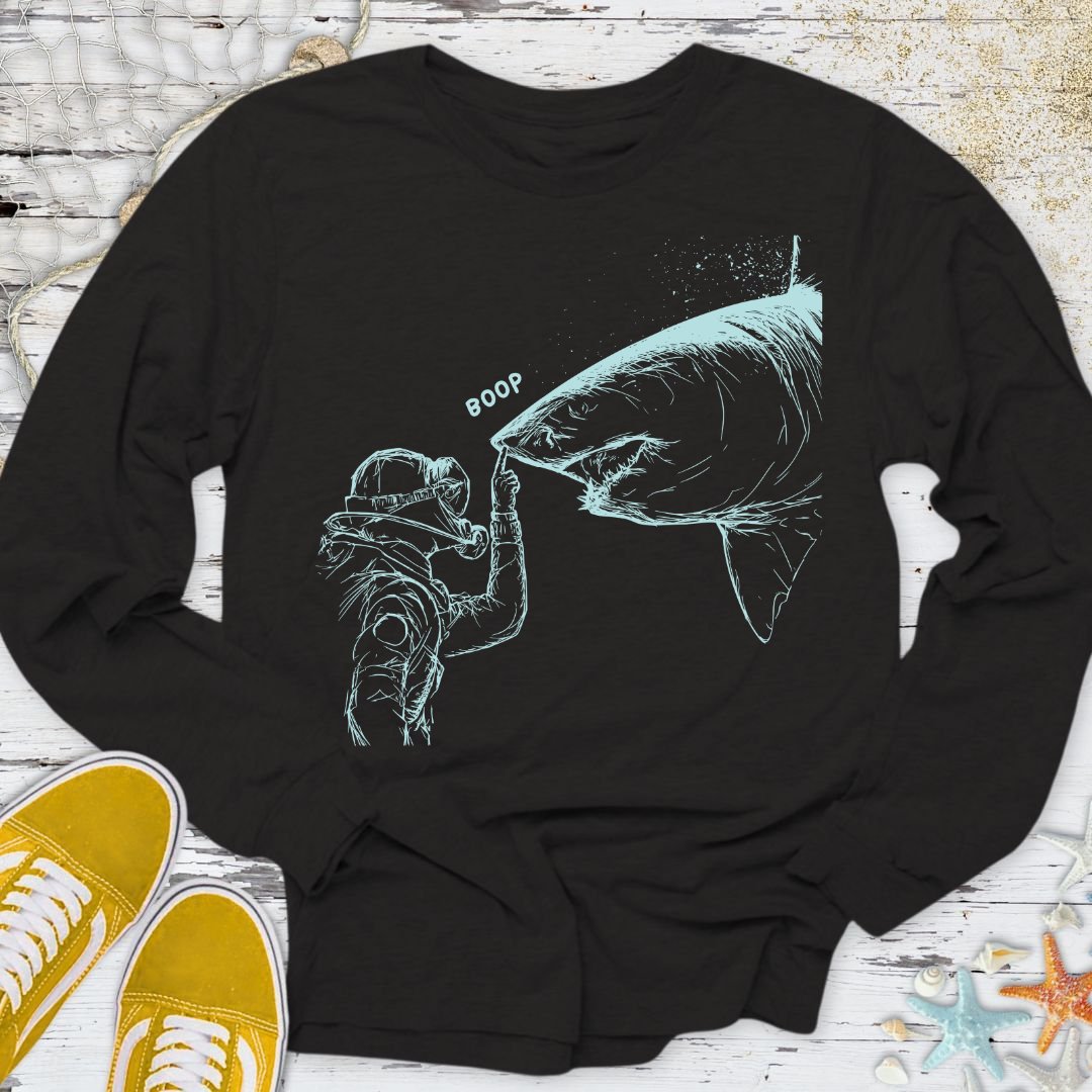 Boop, Shark Long Sleeve Tee