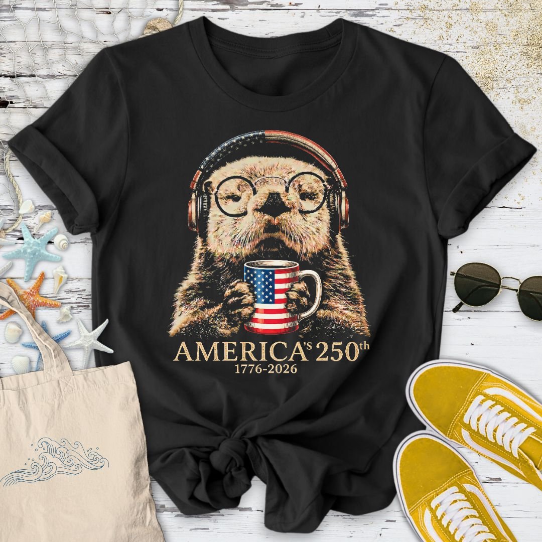 America 250 Otter T-Shirt