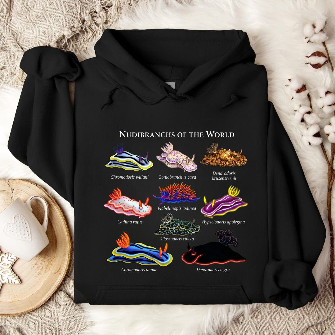 Nudibranchs Of The World Hoodie