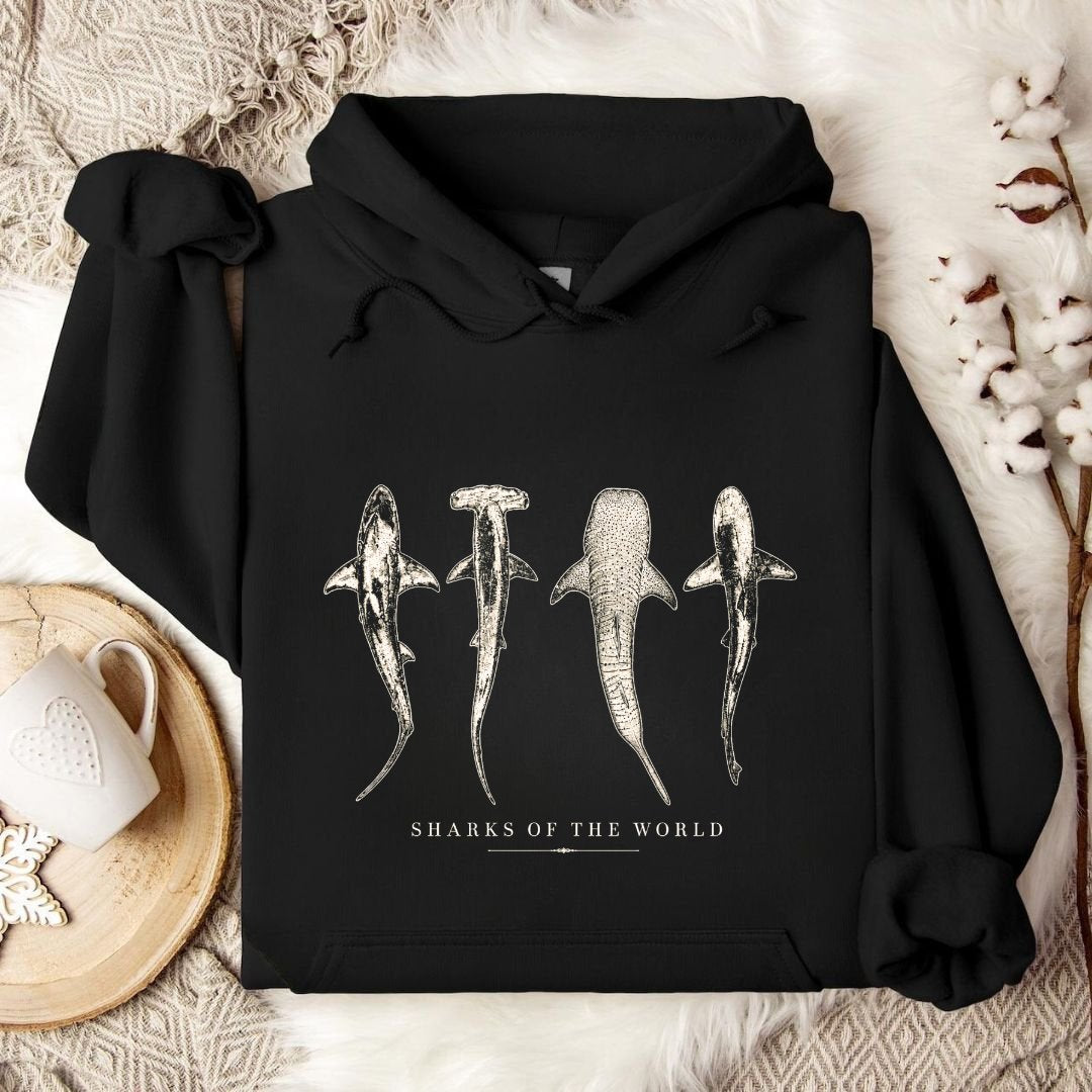Sharks Of The World Hoodie