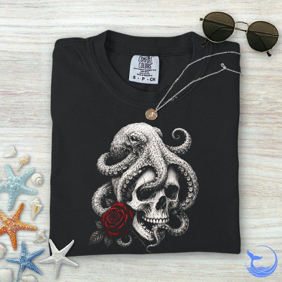 The Last Rose, Octopus Comfort Colors T-Shirt
