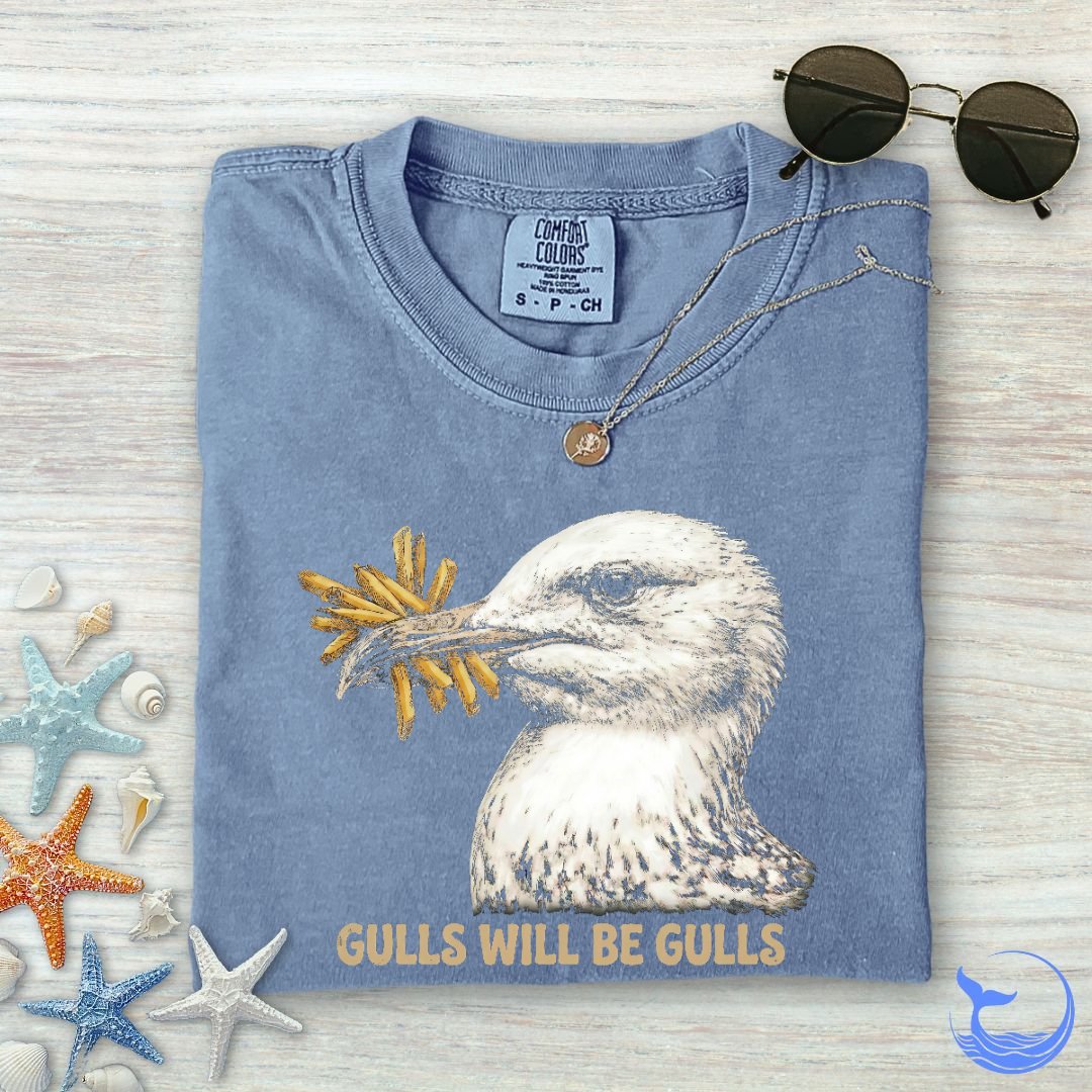 Gulls Will Be Gulls Comfort Colors T-Shirt