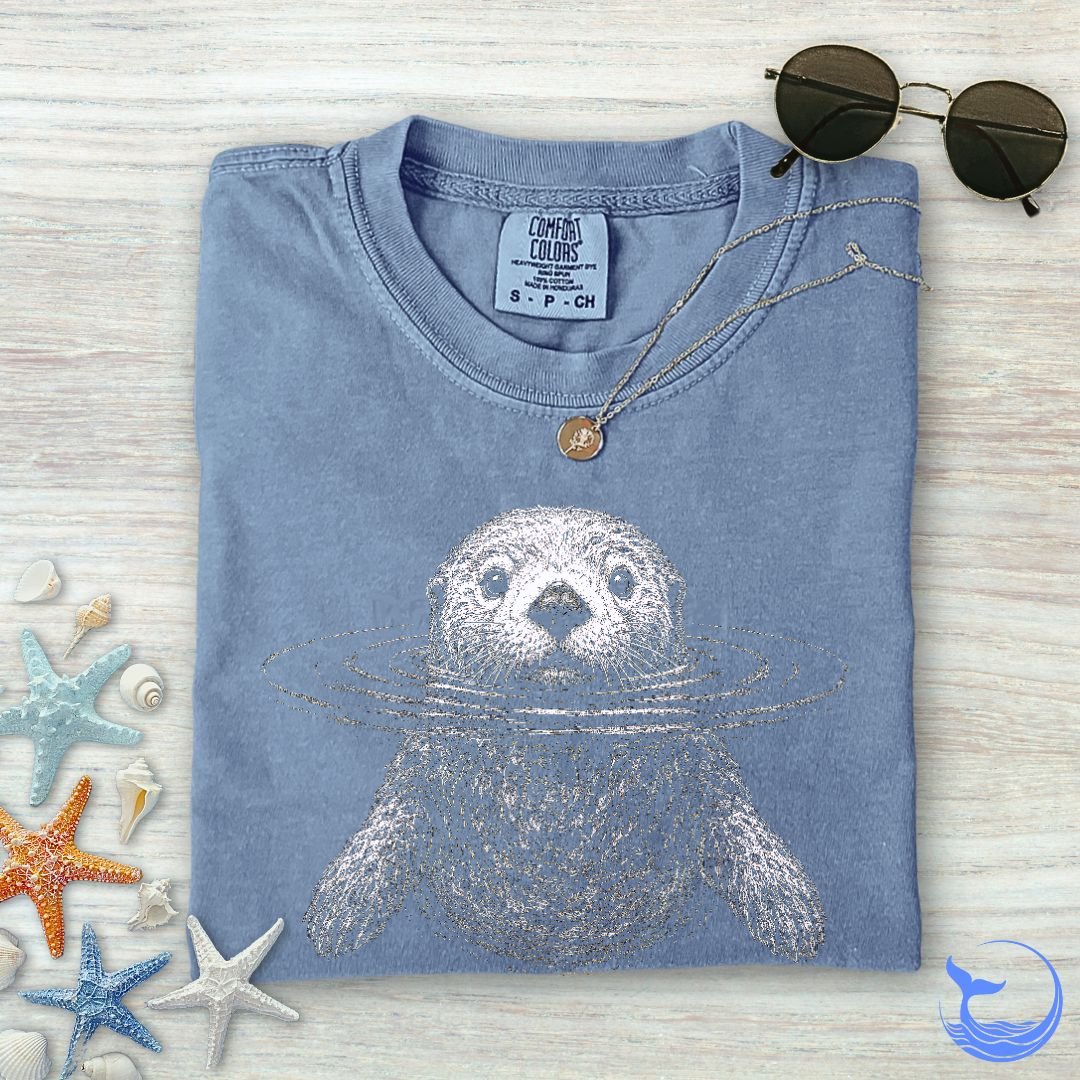 Curious Otter Comfort Colors T-Shirt