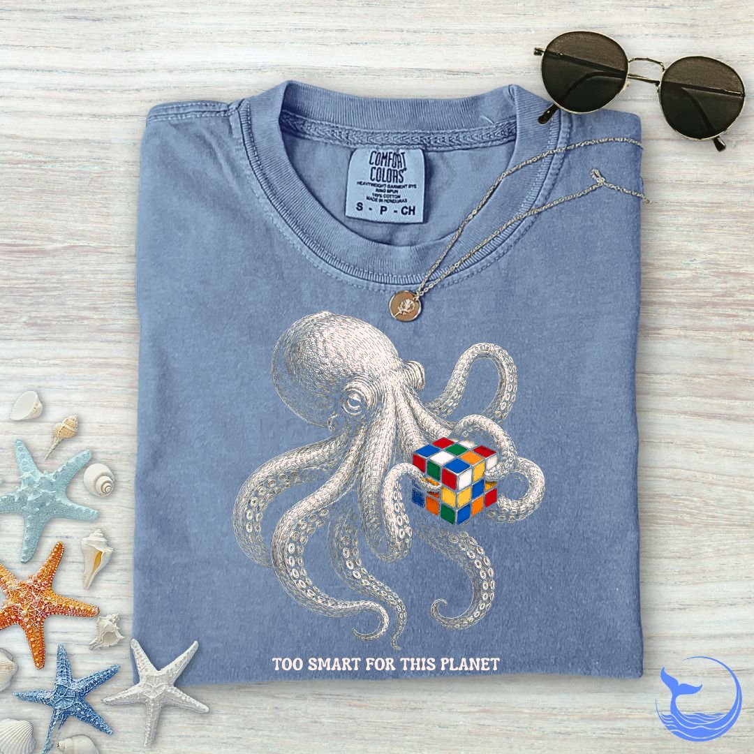 Smart Octopus Comfort Colors T-Shirt