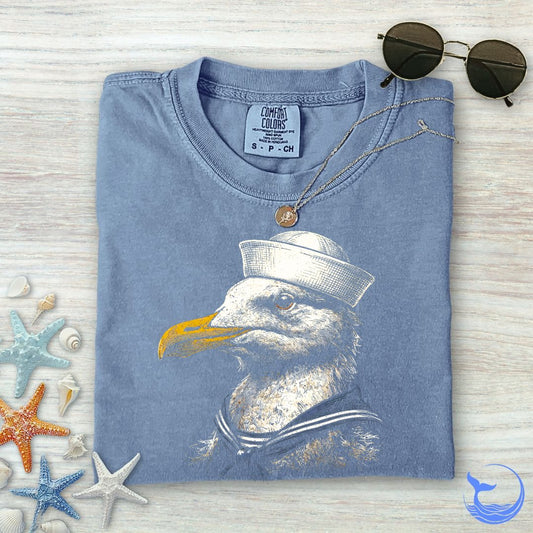 Seagull Sailor Comfort Colors T-Shirt