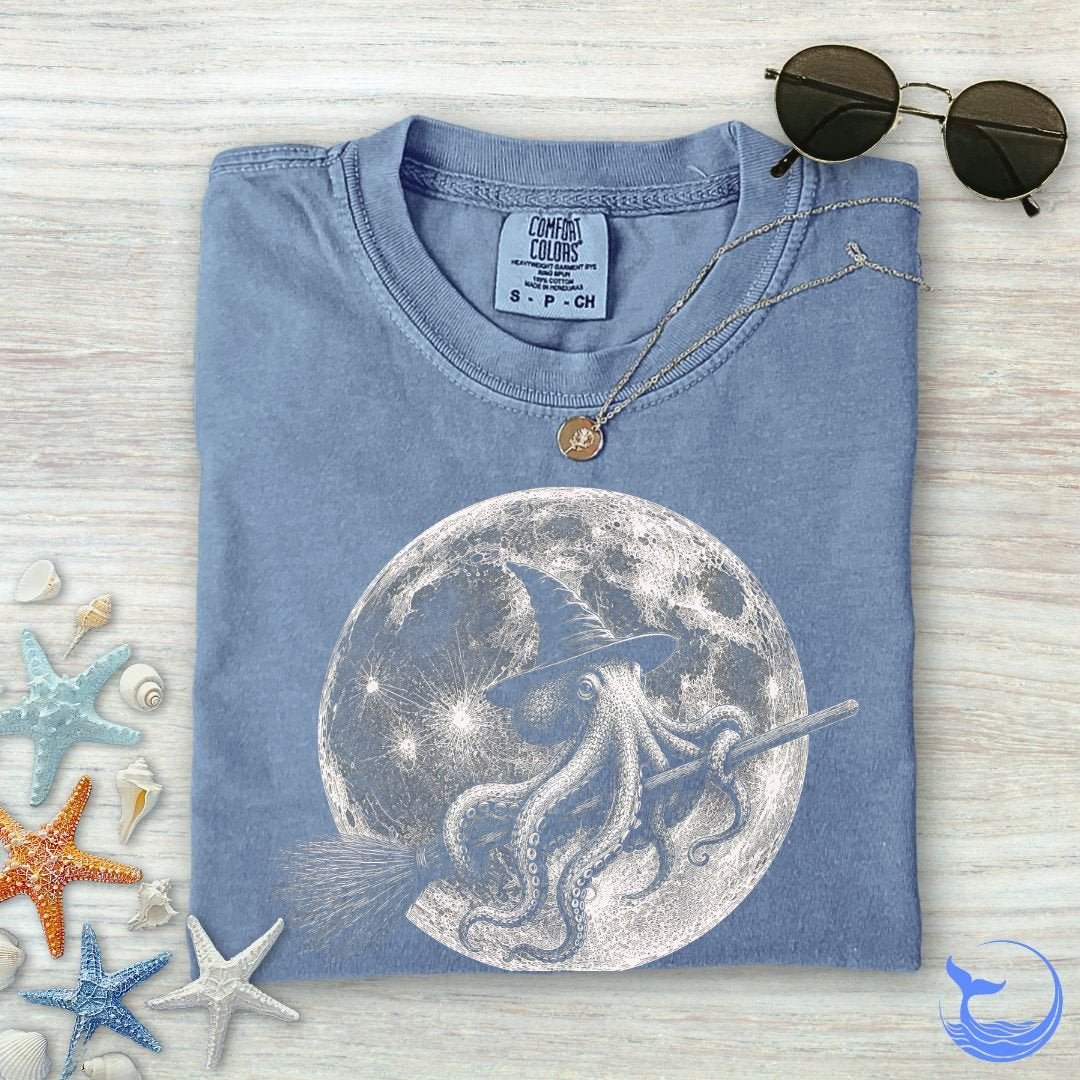 Witch Octopus Comfort Colors T-Shirt