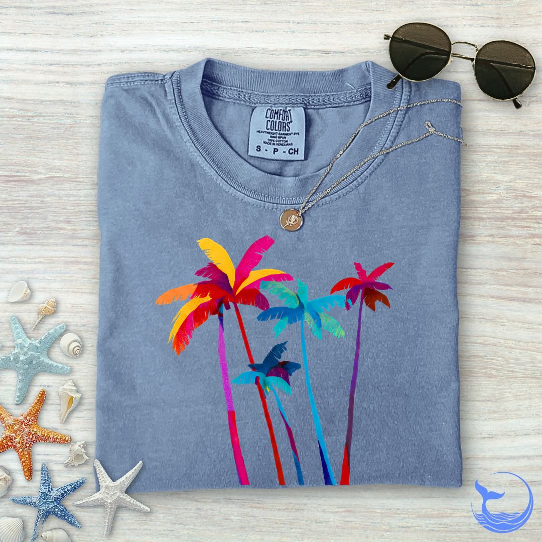Artistic Palms Comfort Colors T-Shirt