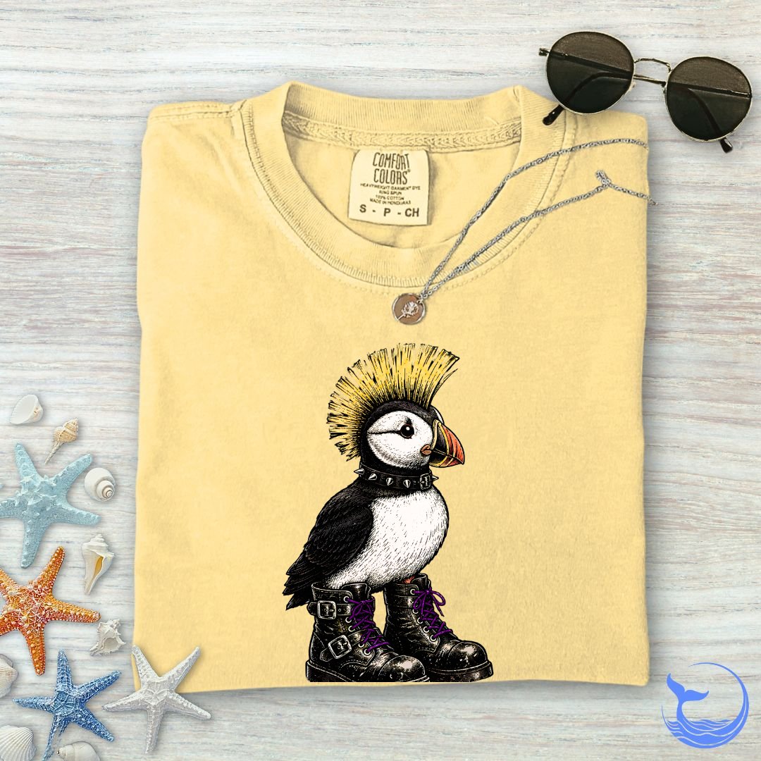 Puffin Punk Comfort Colors T-Shirt