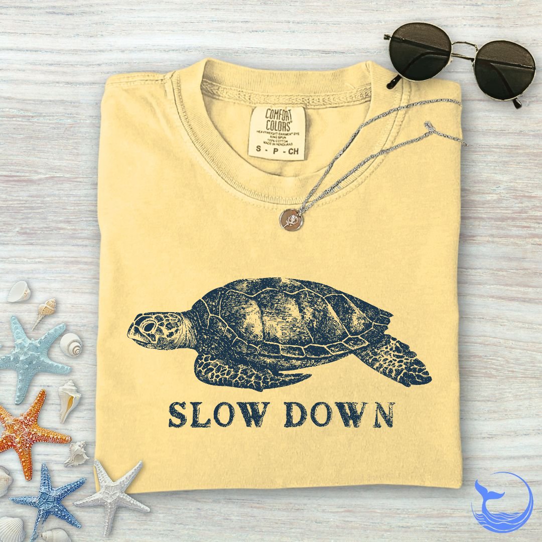 Slow Down Turtle Comfort Colors T-Shirt