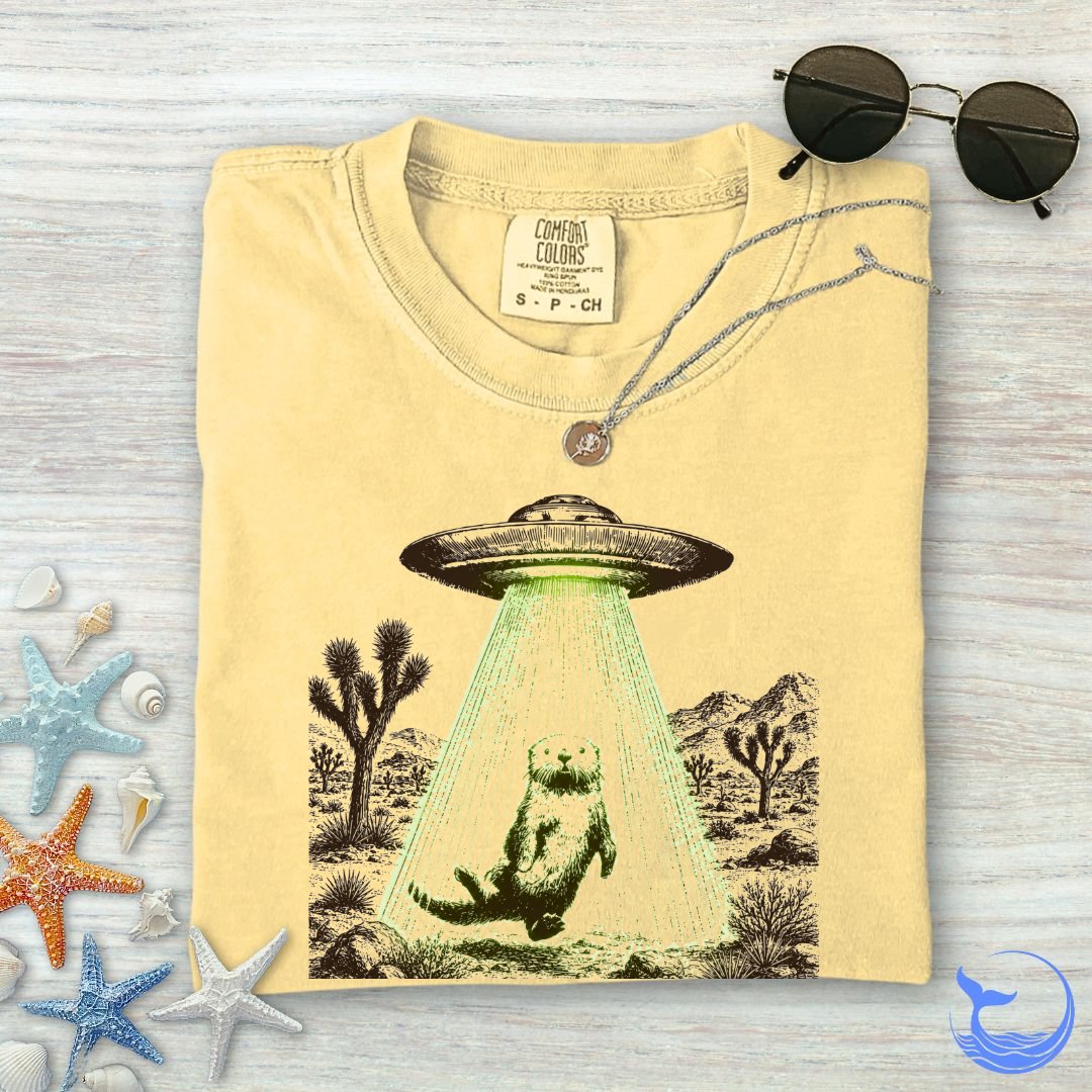 Otter UFO Comfort Colors T-Shirt