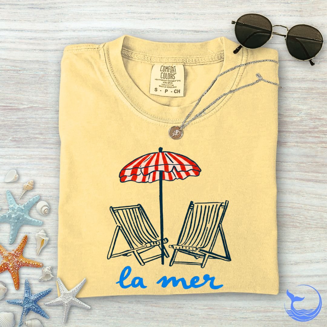 La Mer, Beach Comfort Colors T-Shirt