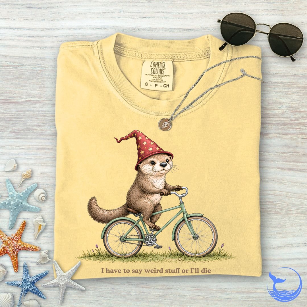 Weird Stuff Or I'll Die Otter Comfort Colors T-Shirt